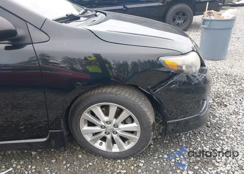 2010 Toyota Corolla S из США, поврежденный, VIN 2T1BU4EE1AC461336